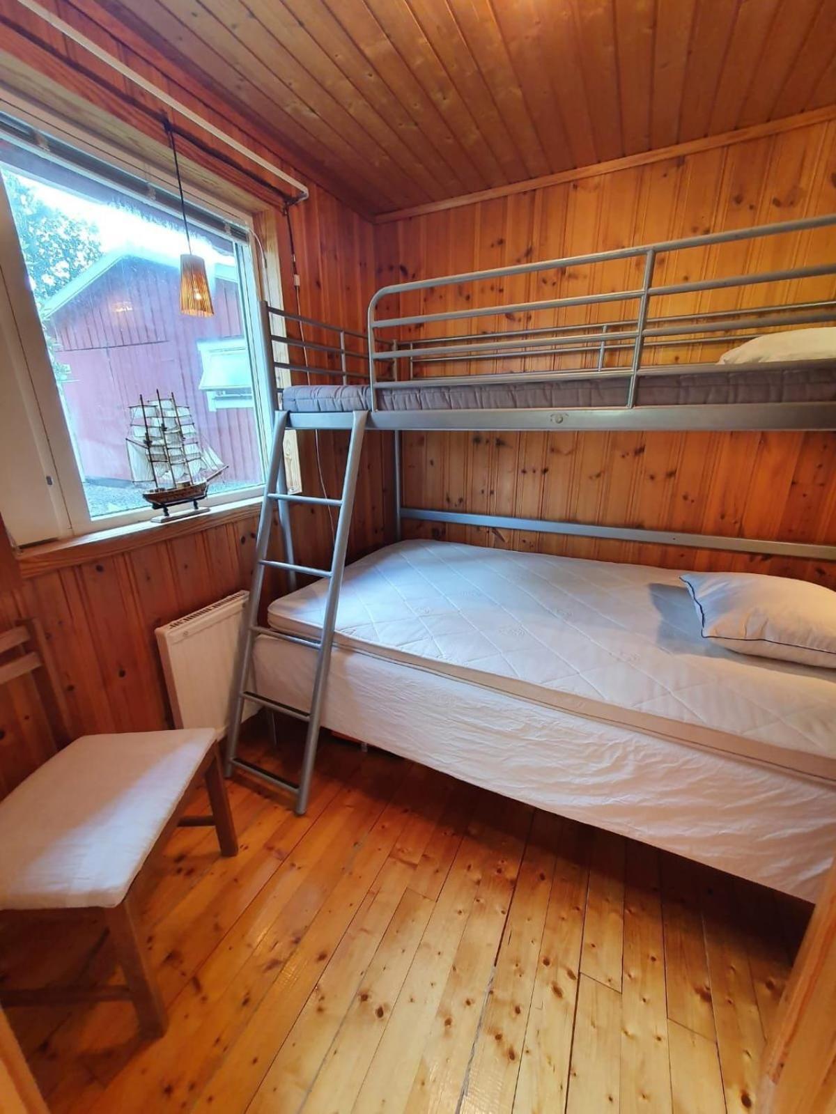 Peaceful Home In Cozy Cabin By The Lake Hyssna ภายนอก รูปภาพ